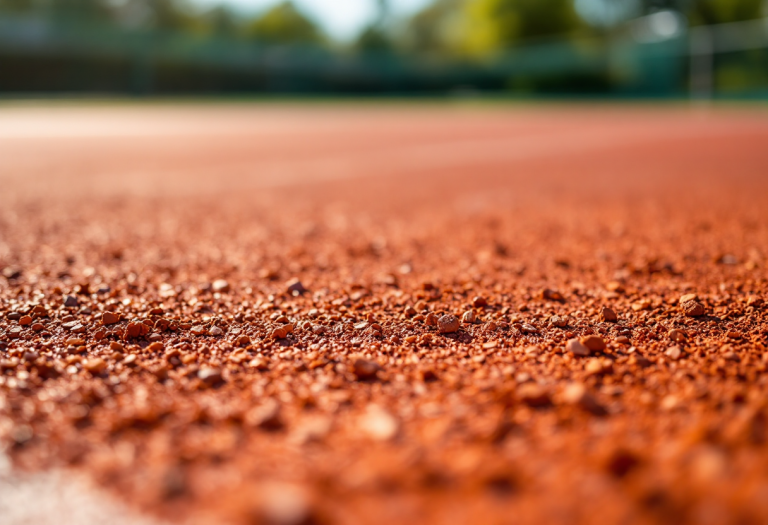 Giocatori italiani festeggiano al Roland Garros