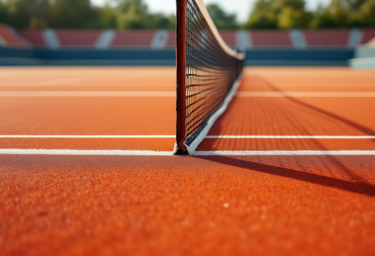 Giovani tennisti italiani in azione al torneo di Parigi