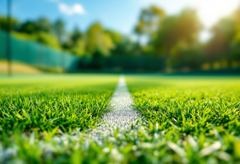 Giocatrici di tennis in azione al WTA 125 di Birmingham