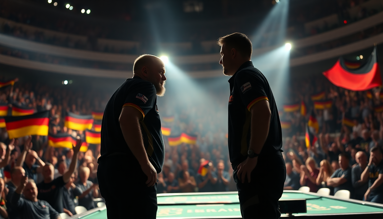 luke humphries e luke littler affrontano la sfida dei tifosi tedeschi al world cup of darts 1749581330