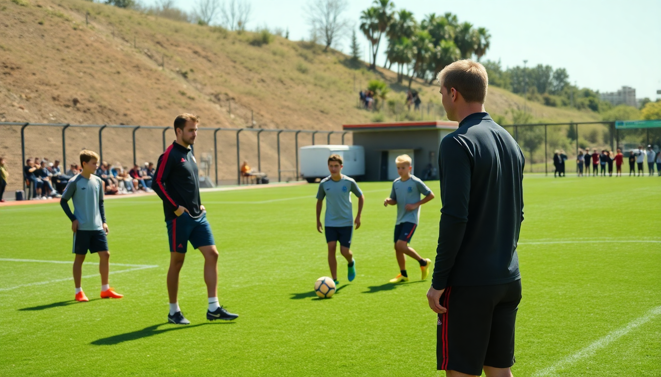 mario guida lascia la prima squadra e torna al settore giovanile dellanzio calcio 1750152222