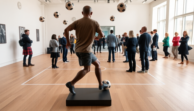 riflessioni sul legame tra arte e calcio nellinstallazione dedicata a sandro mazzola 1751650122