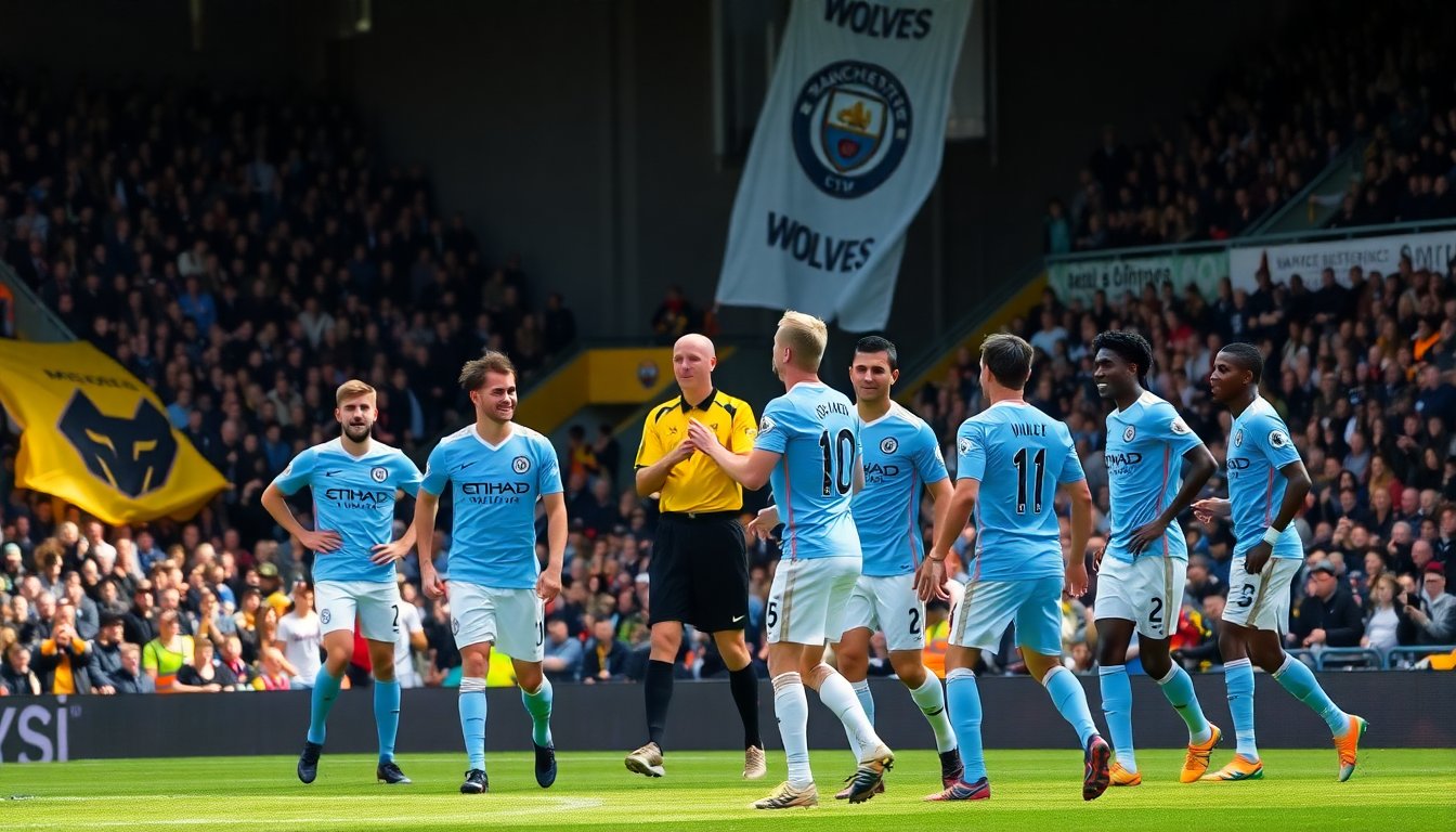 manchester city vittoria contro i wolves e la rabbia di guardiola per larbitro 1769280707
