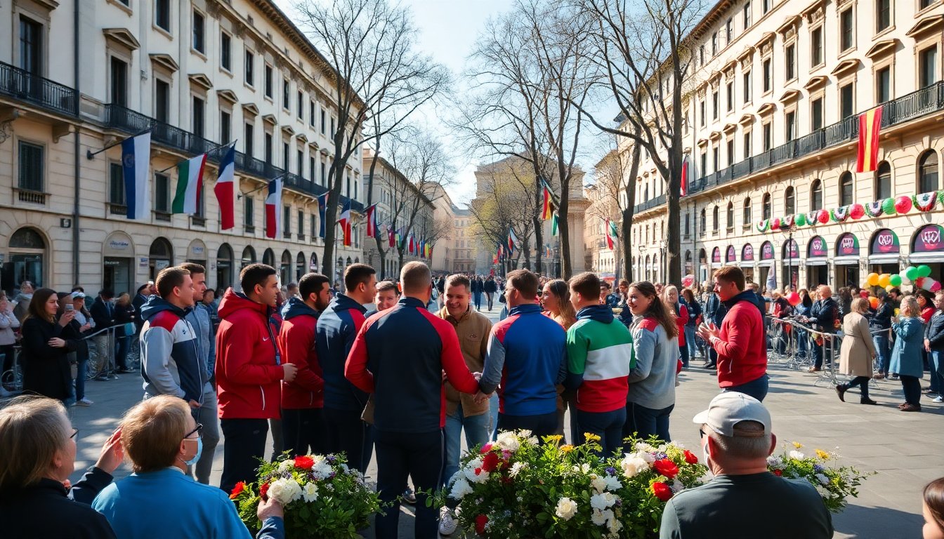 mattarella celebra i festeggiamenti per i giochi olimpici di milano cortina 2026 1769580191