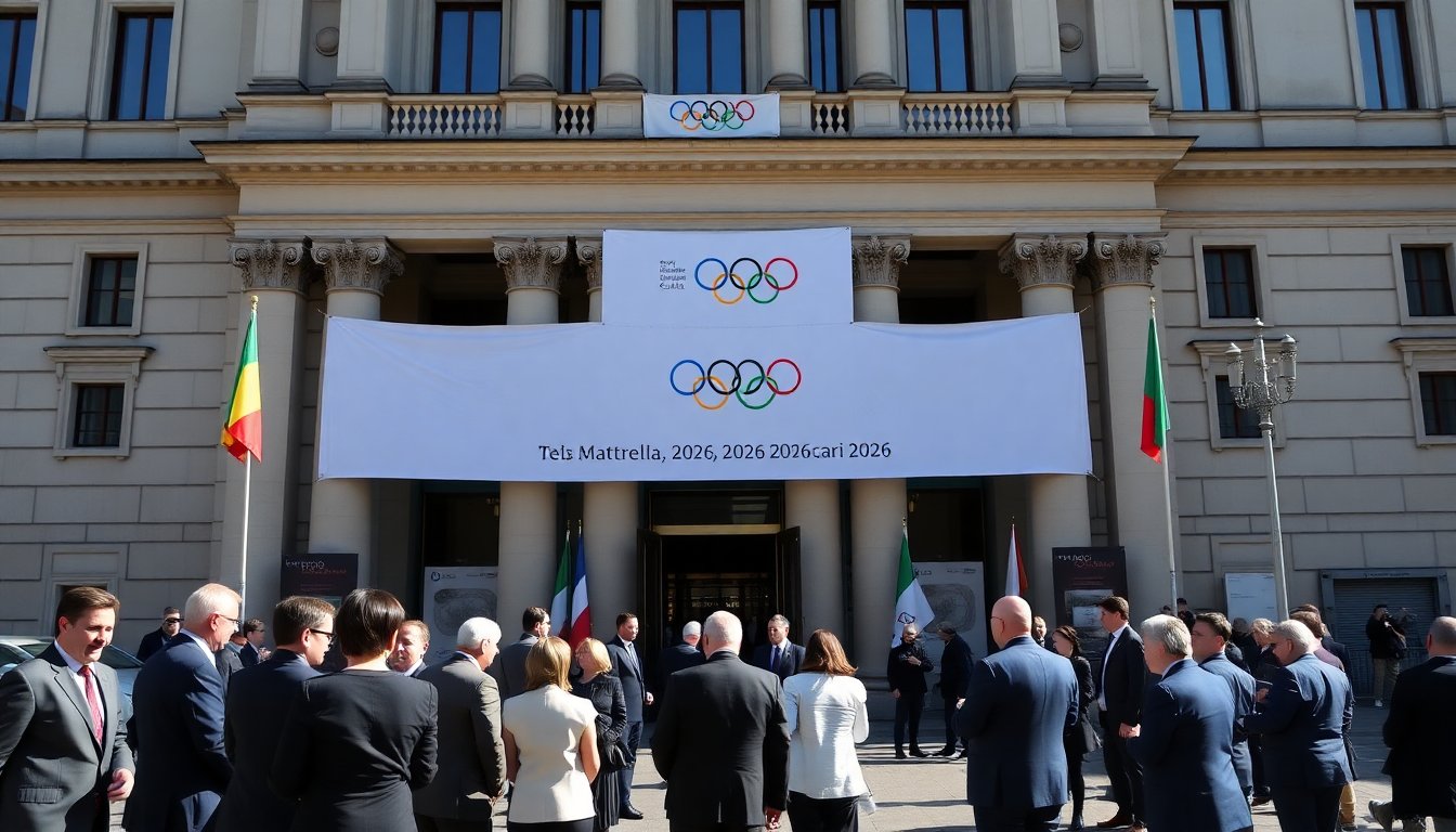 mattarella visita milano preparativi per le olimpiadi invernali 2026 1769524968