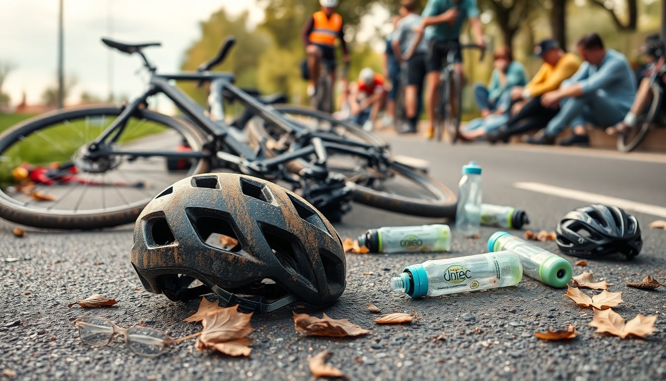 caduta multipla in corsa tappa neutralizzata e soccorsi in azione 1771375055