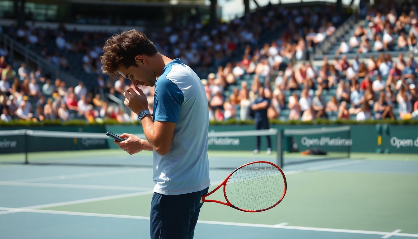 controversia a montpellier il tennista humbert coinvolto in un incidente con il telefonino 1770288250