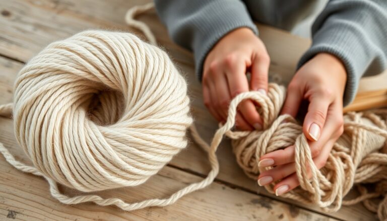 filato cotone rigenerato grs materiali sostenibili per uncinetto e maglieria 1771632889