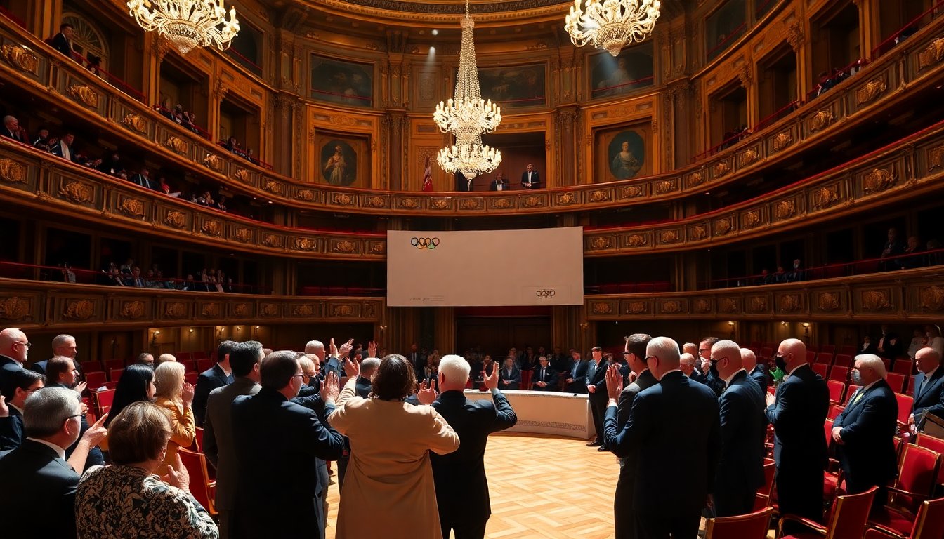 mattarella da il via alla 145 sessione del cio augurando giochi indimenticabili 1770076736