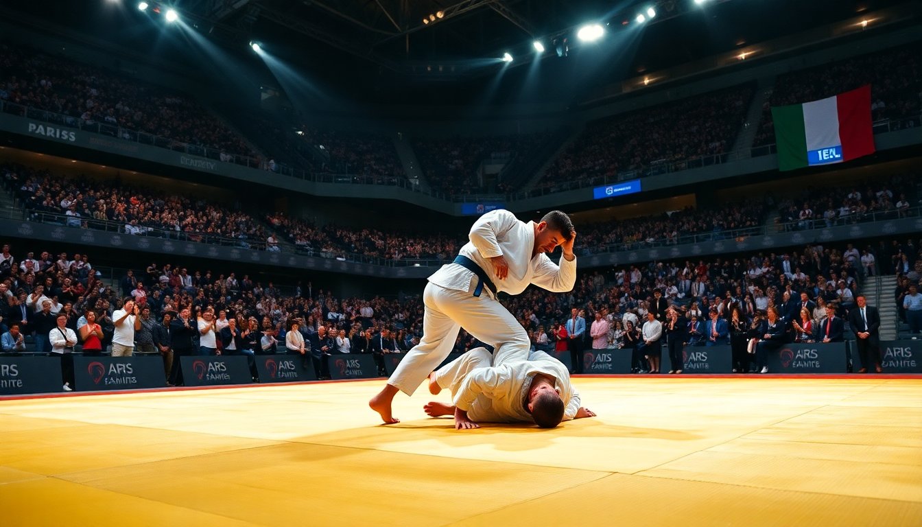 parigi la nazionale italiana in gara al grand slam di judo 1770299420