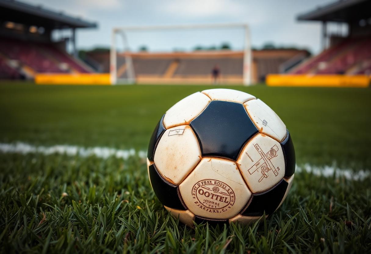 Nuovo pallone per la Giornata Retrò della LaLiga.