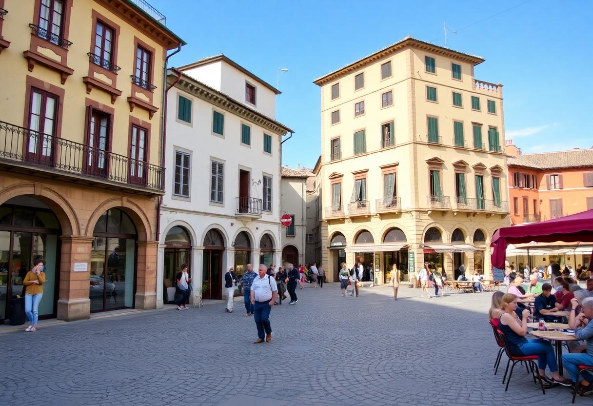 Un cittadino brasiliano e uno turco si trovano nella Plaza Mayor di Brunete: Il ‘cuore’ del calcio spagnolo si apre al mondo.