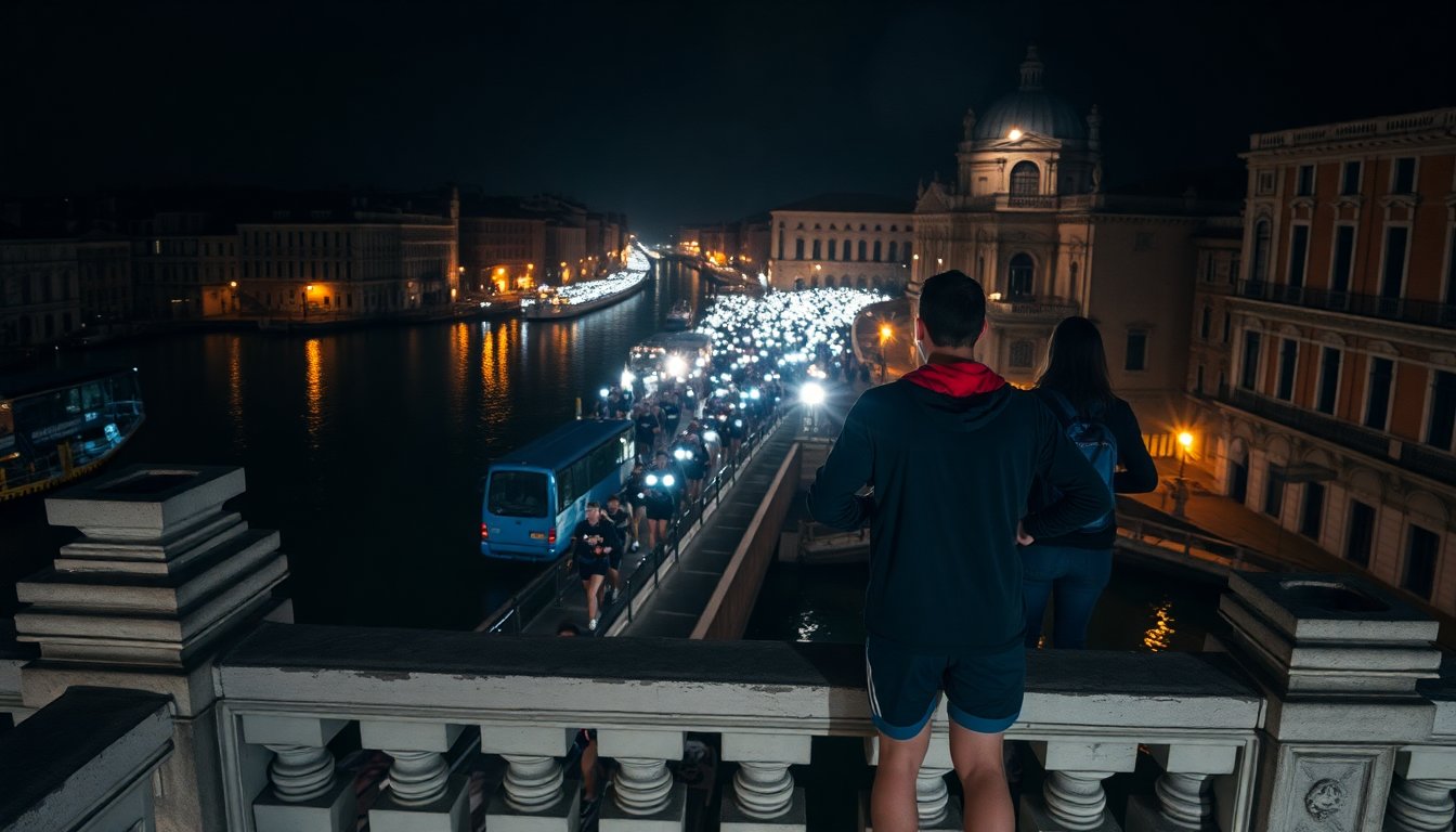 A Venezia Esposito e Moressa protagonisti alla 10ª CMP Venice Night Trail