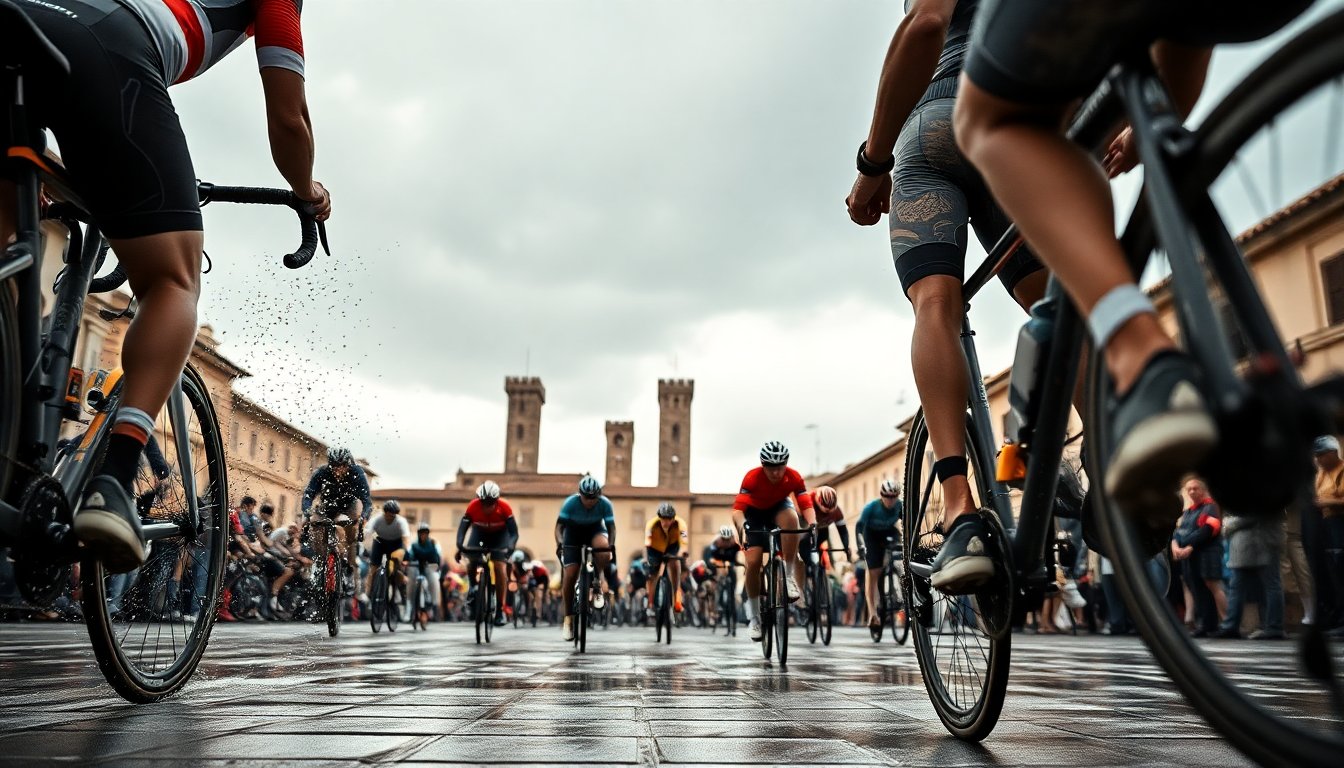 arrivo a san gimignano van der poel batte del toro e pellizzari nella tirreno adriatico 1773323837