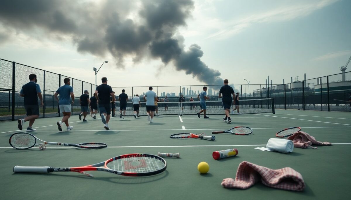 fujairah challenger sospeso dopo lattacco con droni giocatori e arbitri evacuati 1772554768