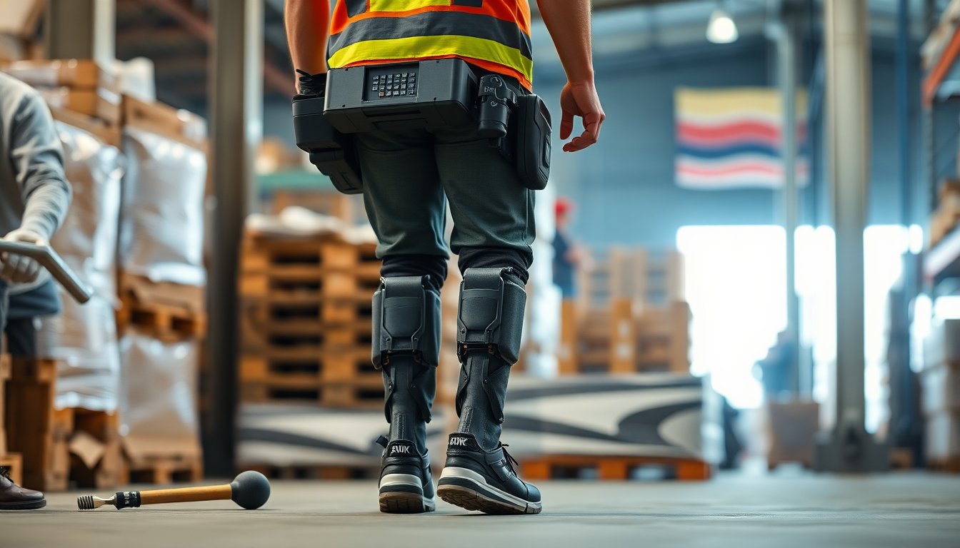 gambe robotiche indossabili il centauro che riduce la fatica sul lavoro 1773647794