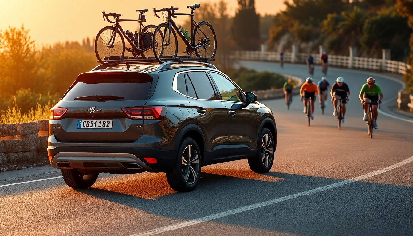 Il nuovo C5 Aircross di Citroën al fianco delle corse RCS Sport