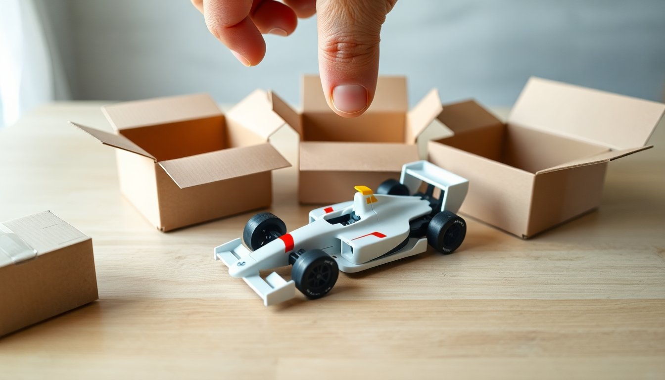 Mini monoposto LEGO F1: guida rapida per collezionisti