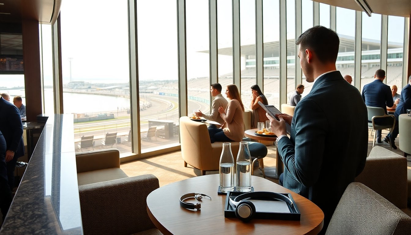 Pacchetto hospitality Marine Lounge per il Gran Premio dell’Azerbaigian