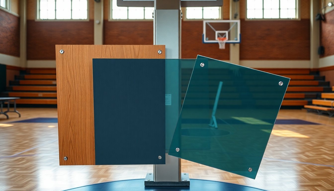 Regolatore d’altezza per tabelloni in legno, resina e plexiglass