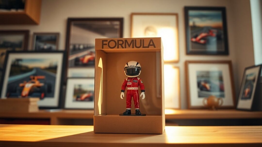 Action figure Lewis Hamilton: Funko Pop da esposizione per fan di Formula 1