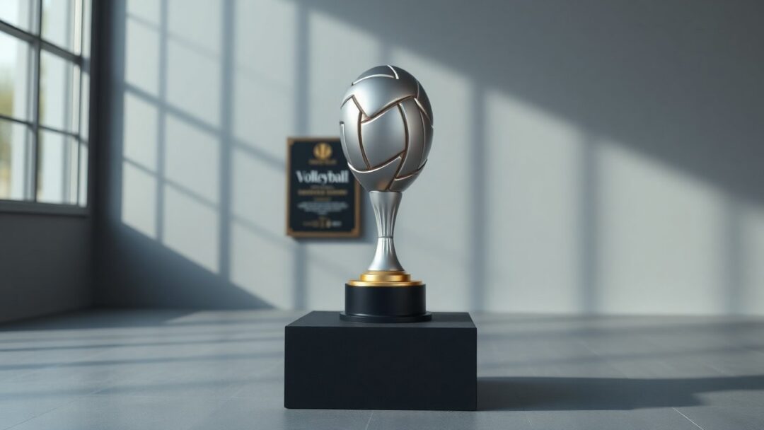 Trofeo pallavolo argento e oro modello Jack 24 per premiazioni