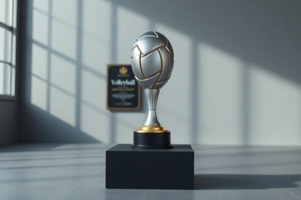 Trofeo pallavolo argento e oro modello Jack 24 per premiazioni