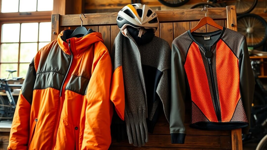 Abbigliamento da ciclismo autunnale: guida alla scelta dei capi essenziali