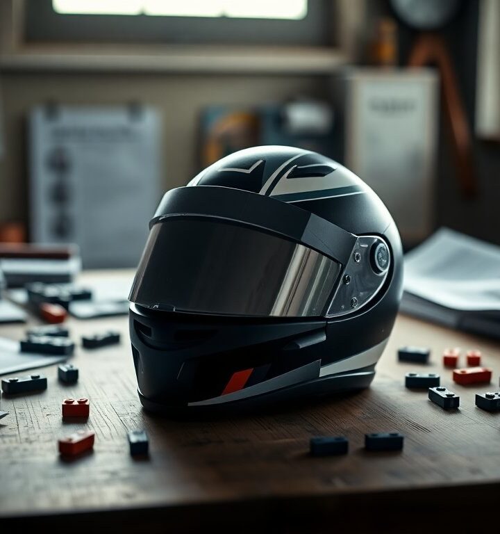 Costruisci il casco di Lando Norris con il set LEGO® Editions