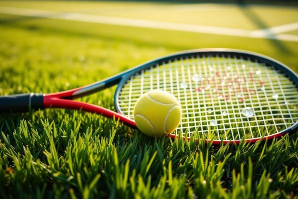 Guida all'erba nel tennis: passi corti, slice e rete