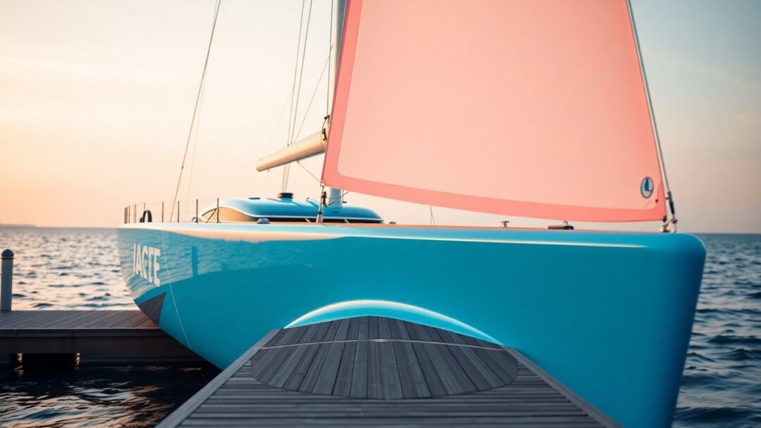 Il nuovo AC75 del Lorient– La Roche-Posay Racing Team: dettagli e programma