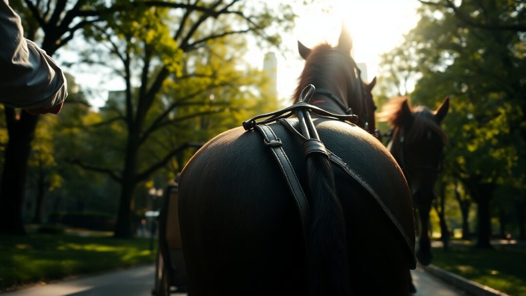 Incidente a Central Park: carrozza trainata da cavalli causa la morte di un turista