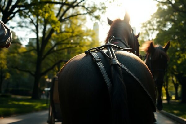 Incidente a Central Park: carrozza trainata da cavalli causa la morte di un turista