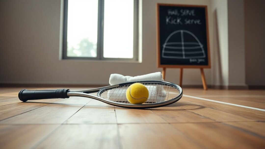Kick serve nel tennis: guida tecnica dalla palla alla pronazione