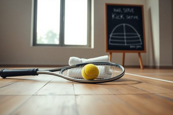 Kick serve nel tennis: guida tecnica dalla palla alla pronazione