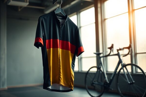 Maglia ciclismo Essentials con blocchi di colore: pratica, sostenibile e confortevole