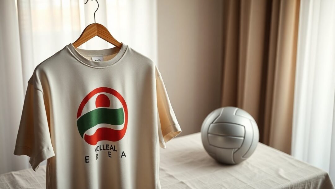 Maglietta oversize Erreà ispirata al motto della pallavolo italiana