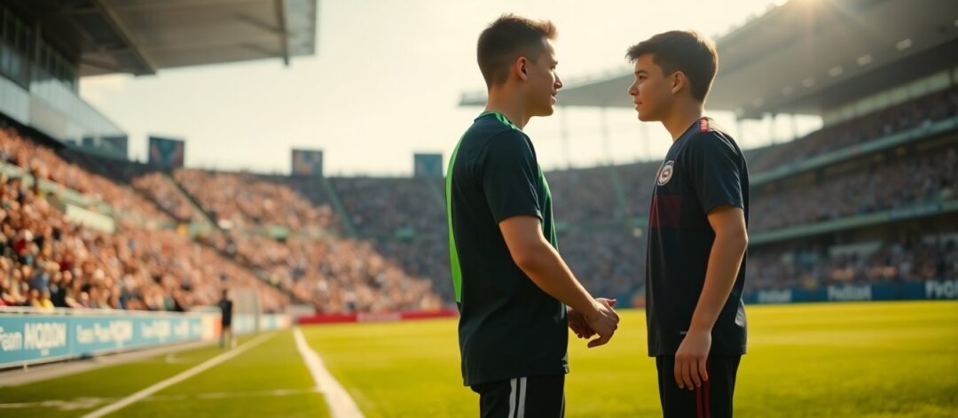 Siparietto tra il figlio dell'ex Barcellona e Messi durante l'amichevole dell'Argentina