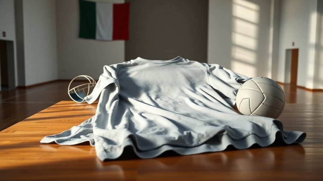 T-Shirt oversize Erreà: il nuovo simbolo della pallavolo italiana