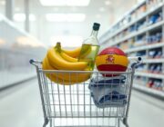Yamal osservato in un Walmart in Georgia durante il ritiro della Spagna