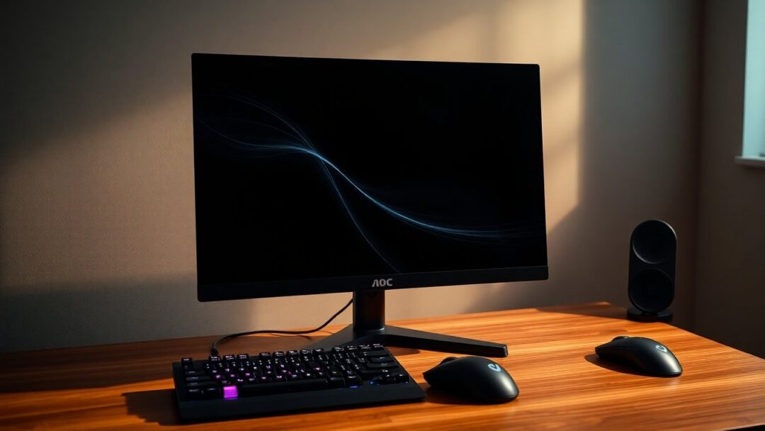 AOC presenta il monitor gaming 25G4ZR con 260 Hz e formato 24,5 pollici