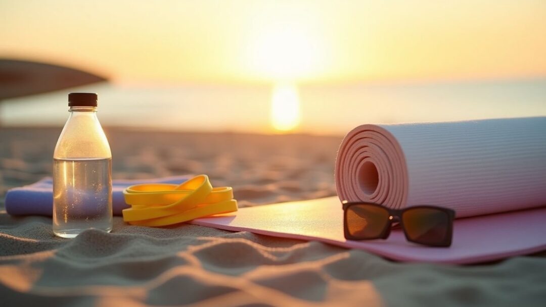 Fitness in vacanza: allenamento senza palestra in 20-30 minuti