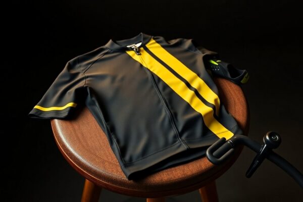 Maglia da ciclismo donna EKOI Perf SUNSTRIPES Limone: tecnologia e stile per le tue pedalate