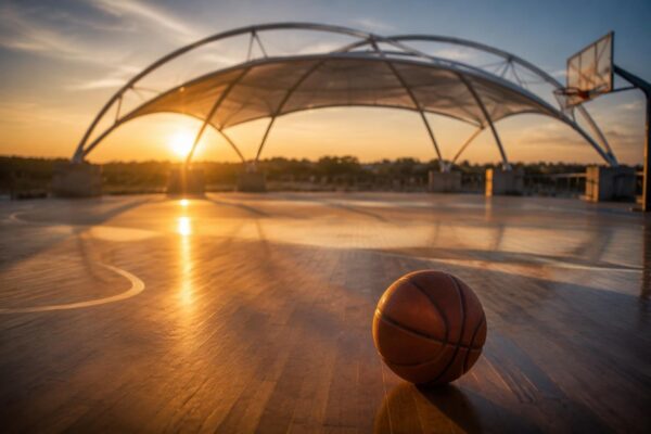 Tensostruttura sportiva a Latina: il progetto inclusivo per la pallacanestro