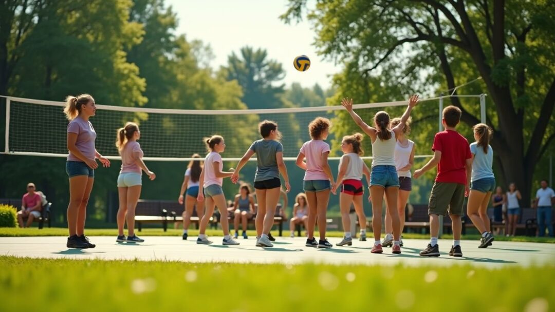 Torneo di pallavolo giovanile al Parco Casa Pozza: un pomeriggio di sport e socialità