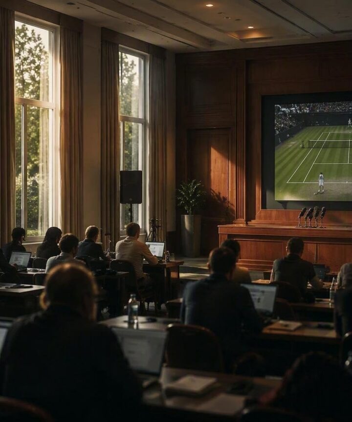 Conferenze stampa tennis: gestione narrativa e performance