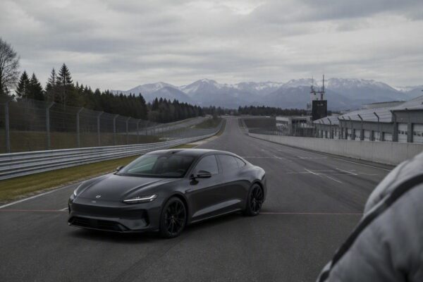 La berlina elettrica Mercedes-AMG CLA 45 4MATIC+ domina la Nordschleife con un tempo record