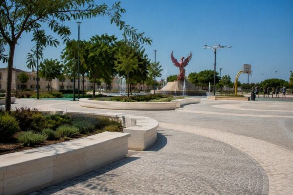 Nuova piazza della Rinascita a Grisì: sport, aggregazione e rinascita urbana
