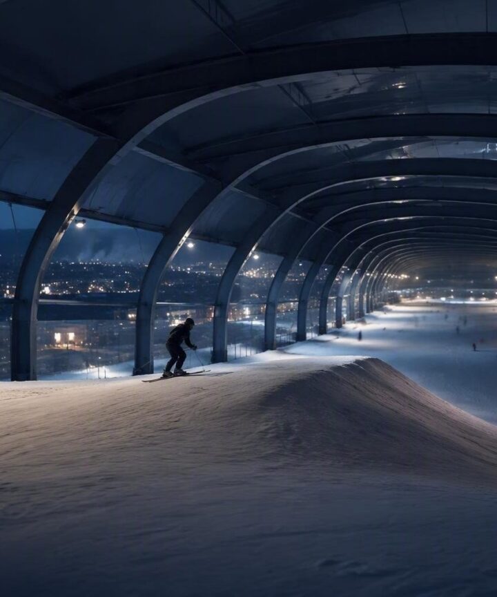 Il campione austriaco riprende gli sci negli skidome di Zoetermeer