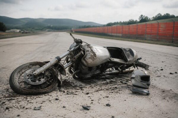Incidente di Bulega al Mugello: high-side in test con la Ducati 850
